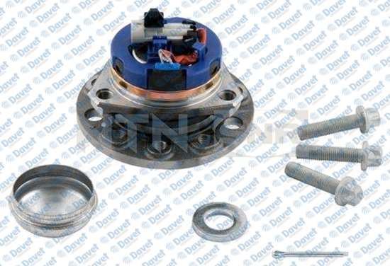 SNR R15333 On Teker Rulmani Astra G [98-05]-Zafira [99-05] 1.6-1.8 16v-2.0 16v [Poryali] [Abs`Li] [5 Bijon]